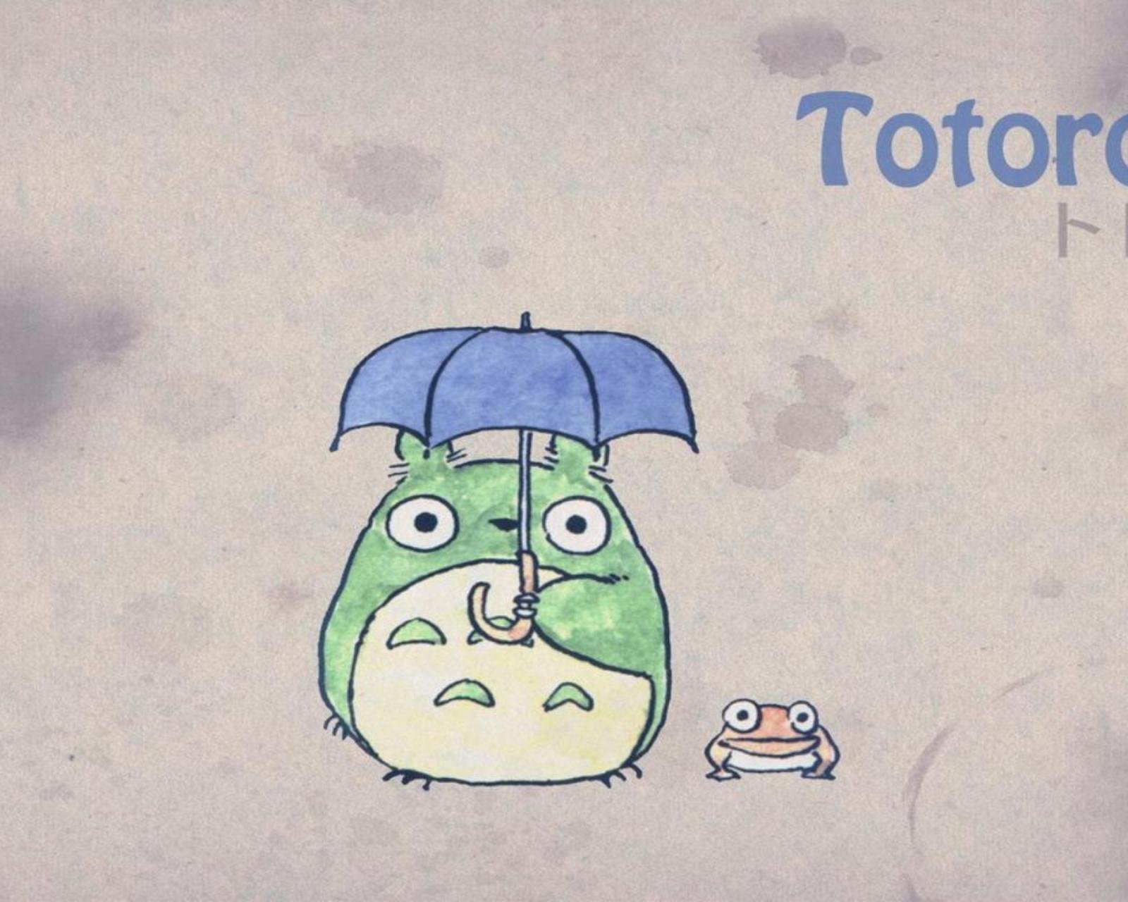 动漫 手绘 龙猫