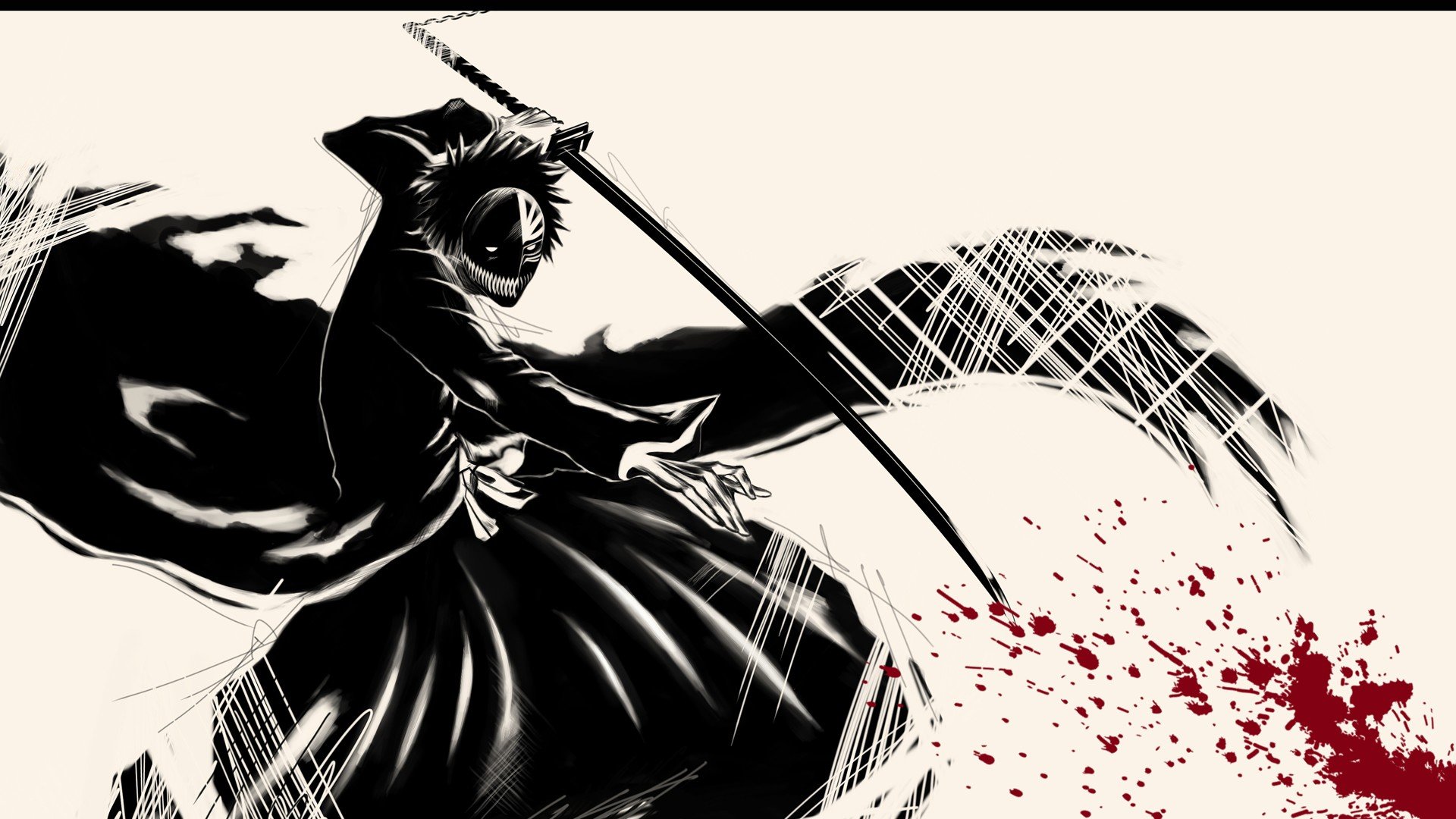 动漫 手绘 死神