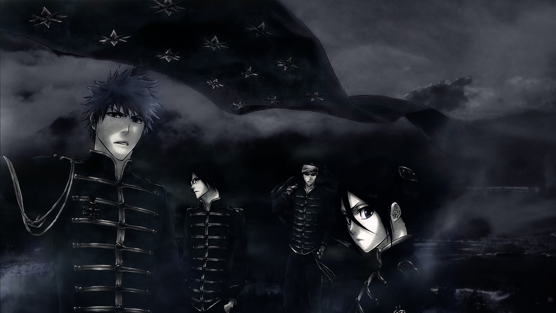 动漫 手绘 死神