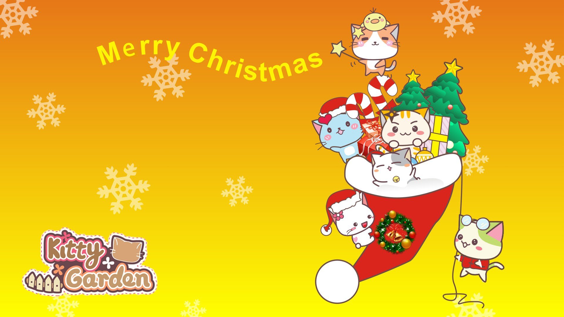 卡通 手绘 可爱 猫咪 KG猫咪乐园  Kitty Garden 猫咪乐园