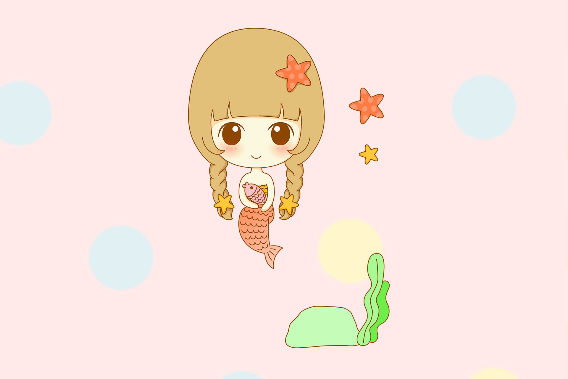 鬼鬼 鬼小妞 可爱 手绘 卡通 女孩 清新