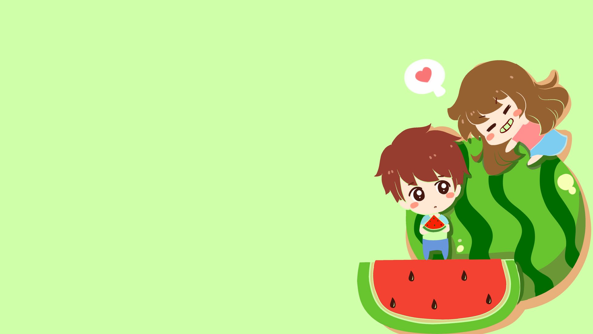 伟大的安妮 手绘 卡通 可爱 萌 @伟大的安妮 安妮和王小明