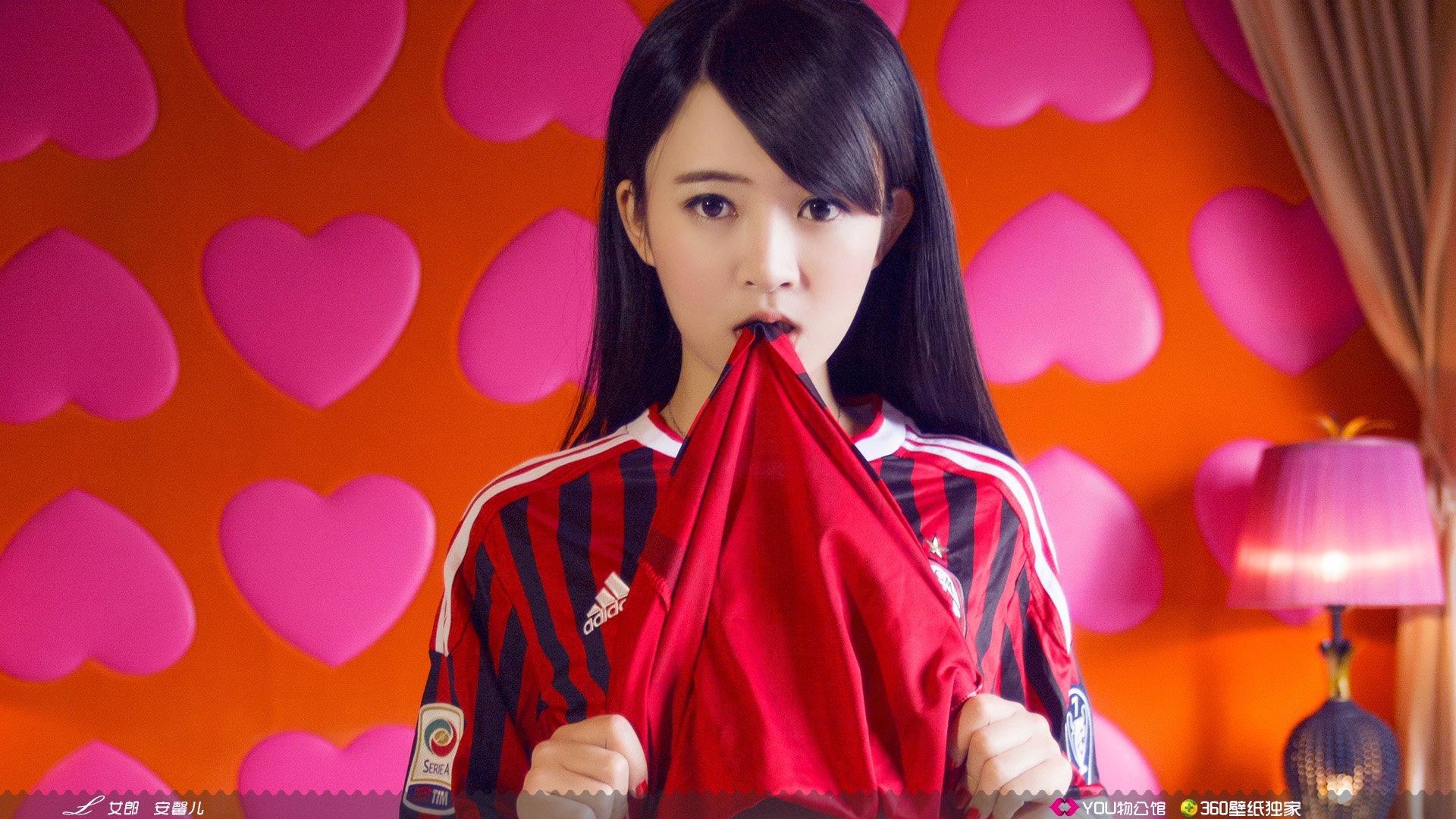 YOU物公馆  @YOU物公馆官博 美女 YOU物馆 足球宝贝 世界杯 L女郎 安馨儿