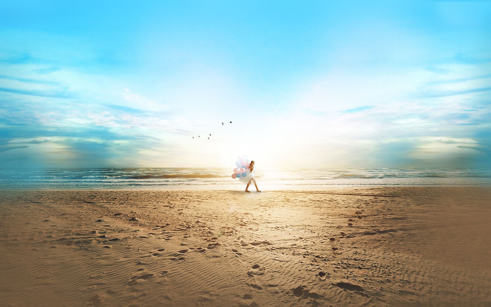 小清新 唯美 旅行 假日 夏天 炎热 度假 大海