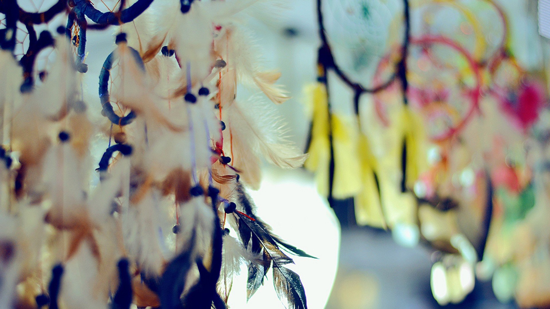 小清新 唯美 温馨 安静 捕梦网