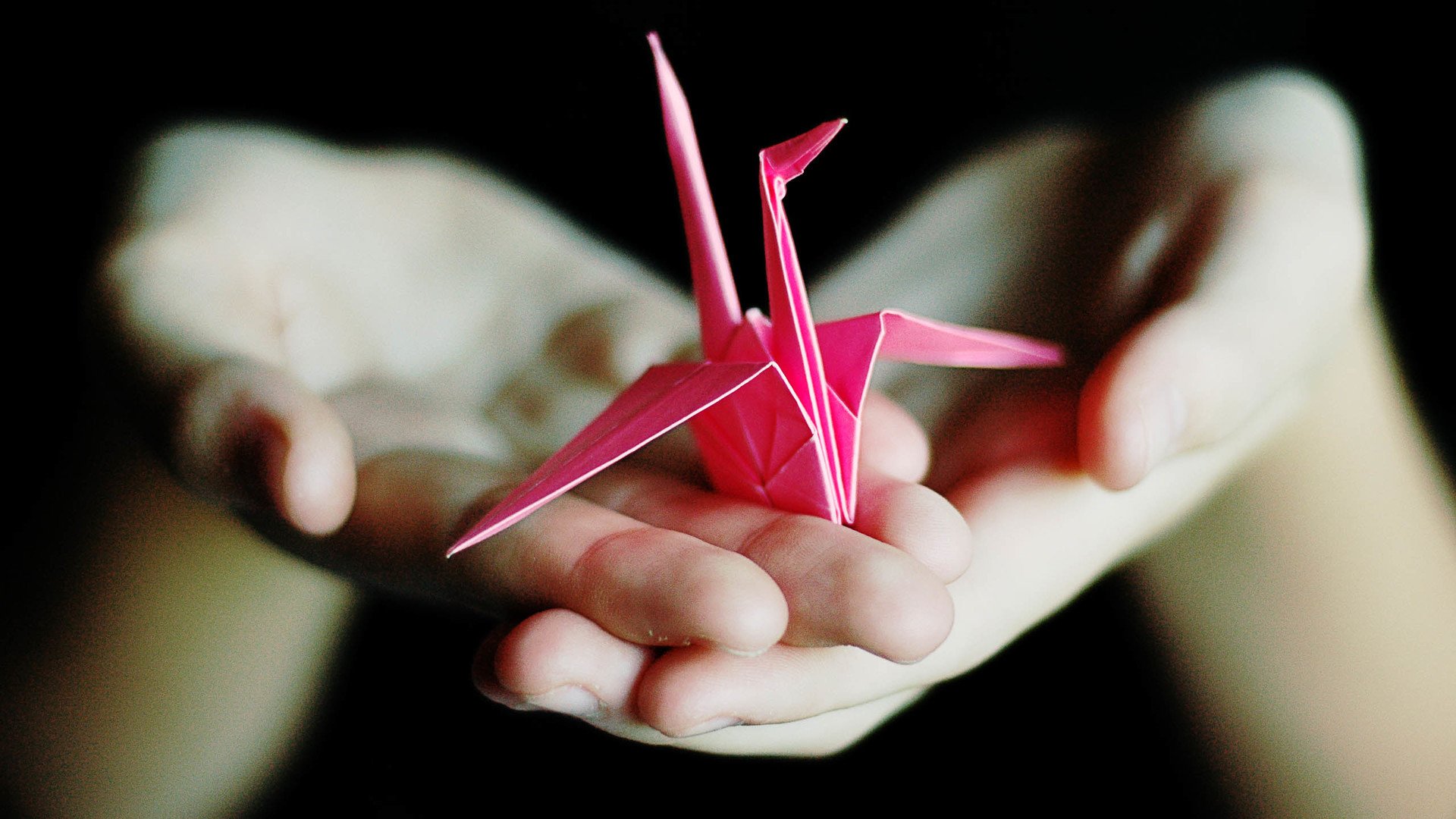 小清新 唯美 折纸 愿望 心愿 千纸鹤