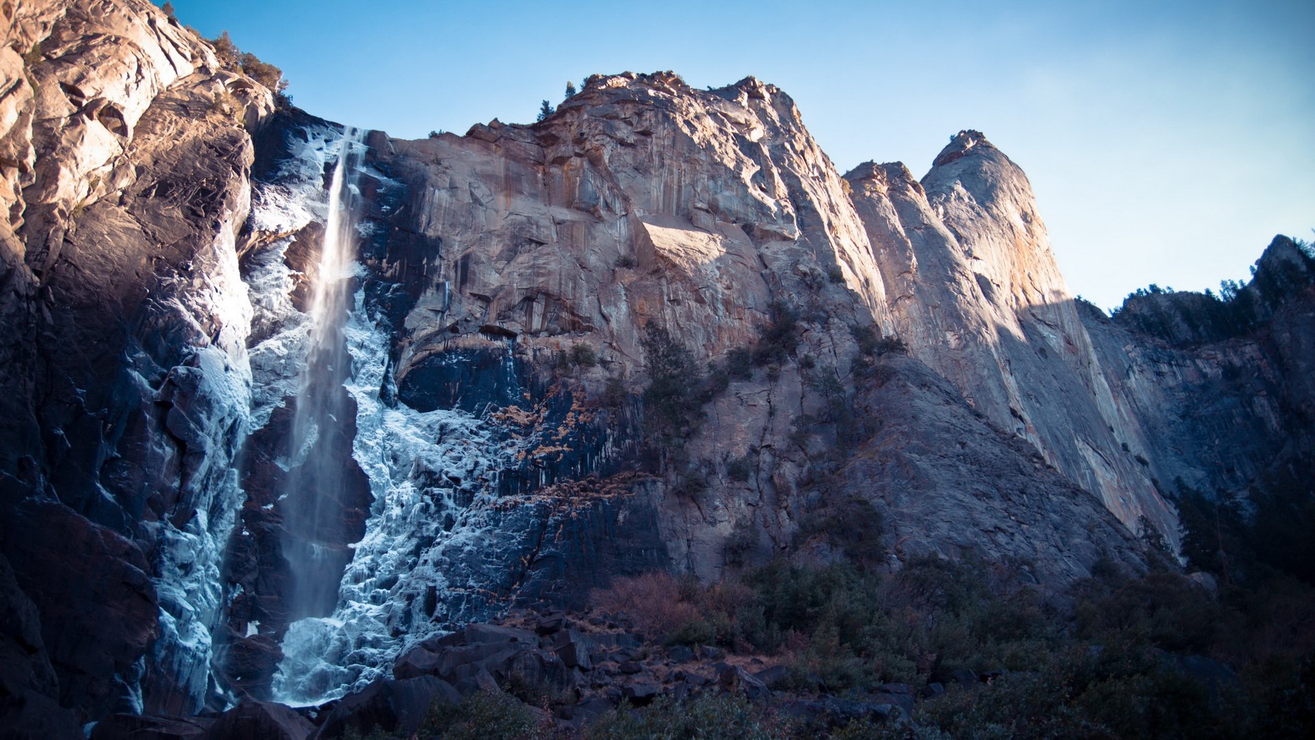 风景 自然风光 山水 瀑布 意境