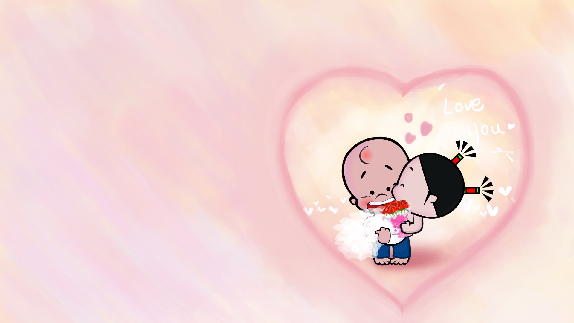 七夕 情人节 情侣 爱情 小破孩