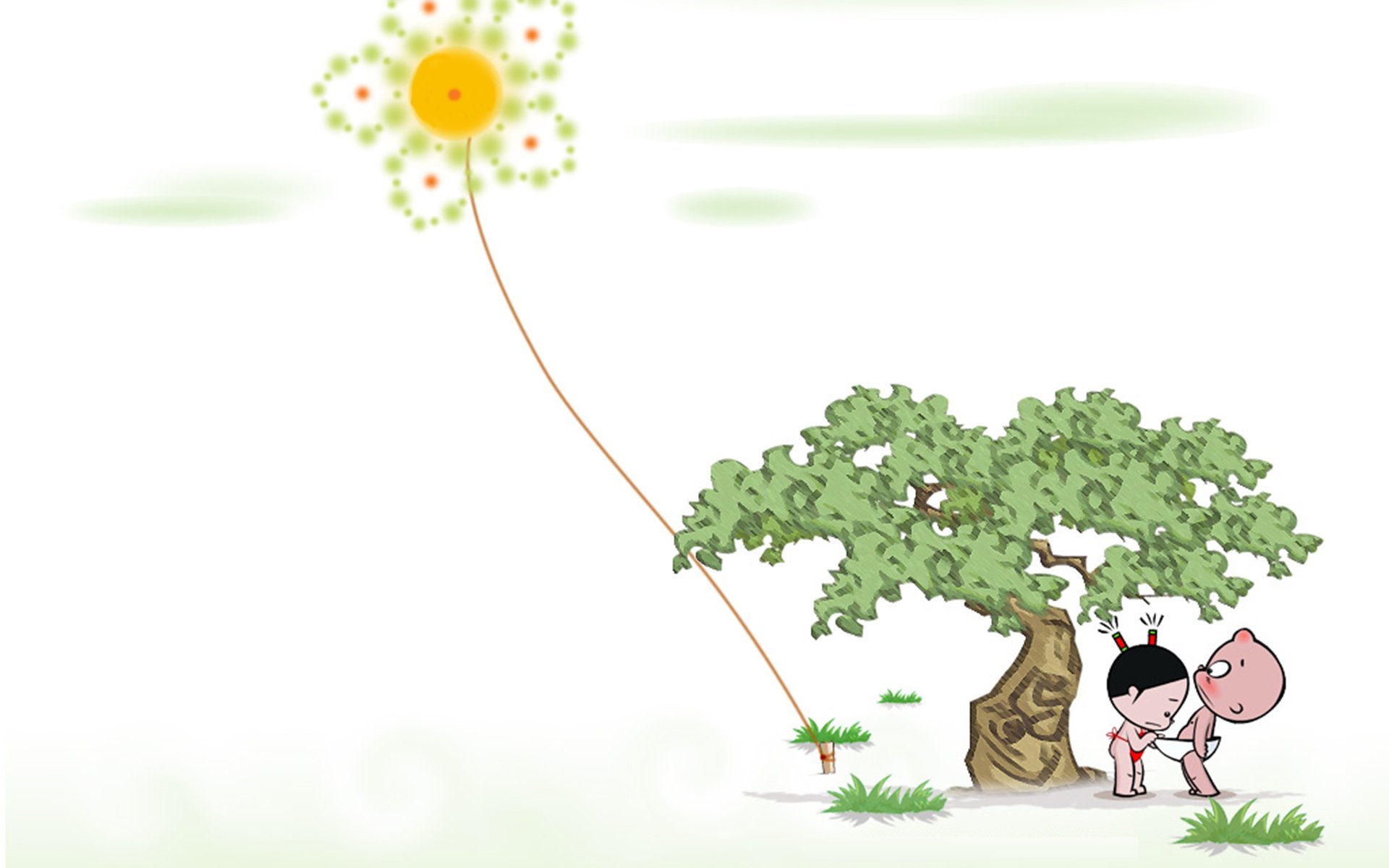 七夕 情人节 情侣 爱情 小破孩