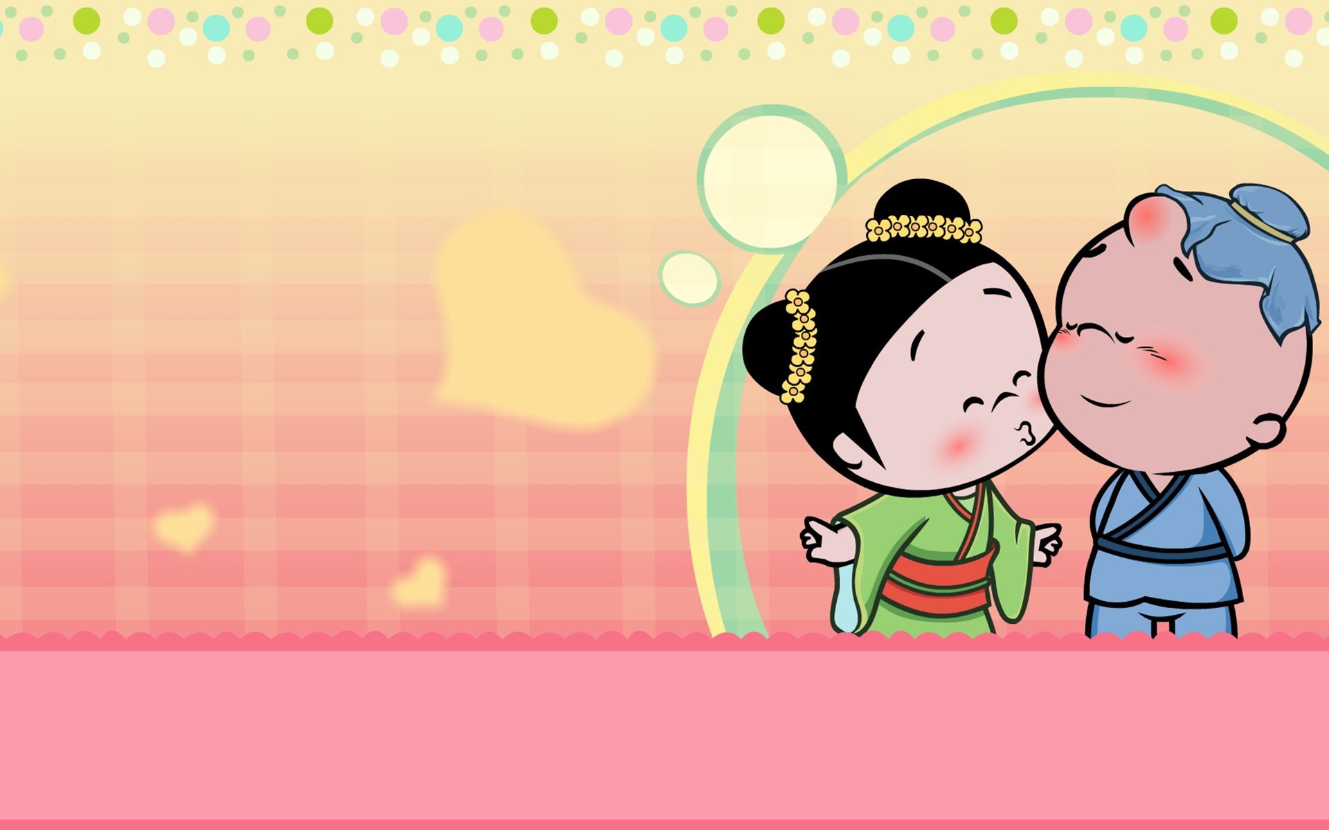 七夕 情人节 情侣 爱情 小破孩