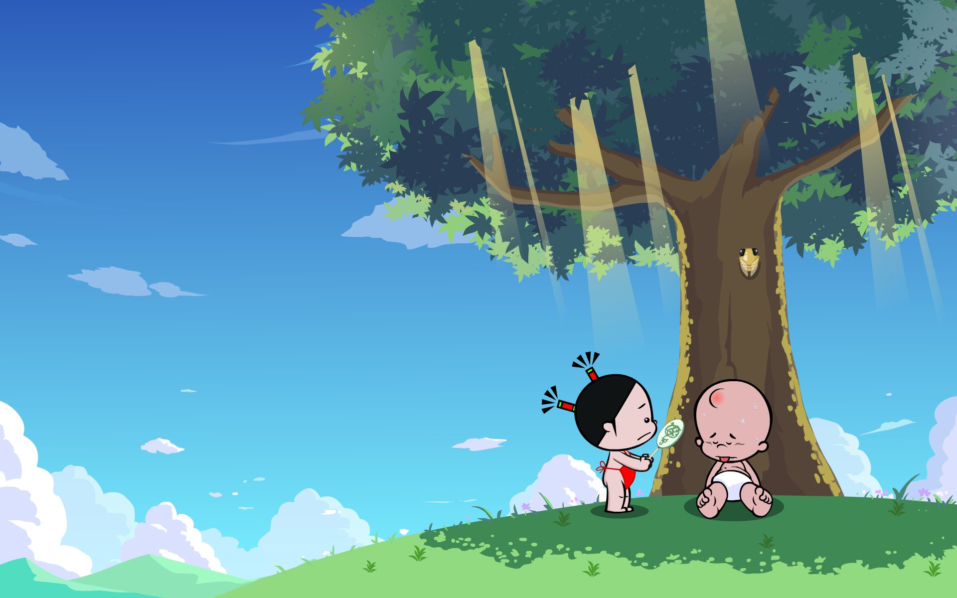 七夕 情人节 情侣 爱情 小破孩