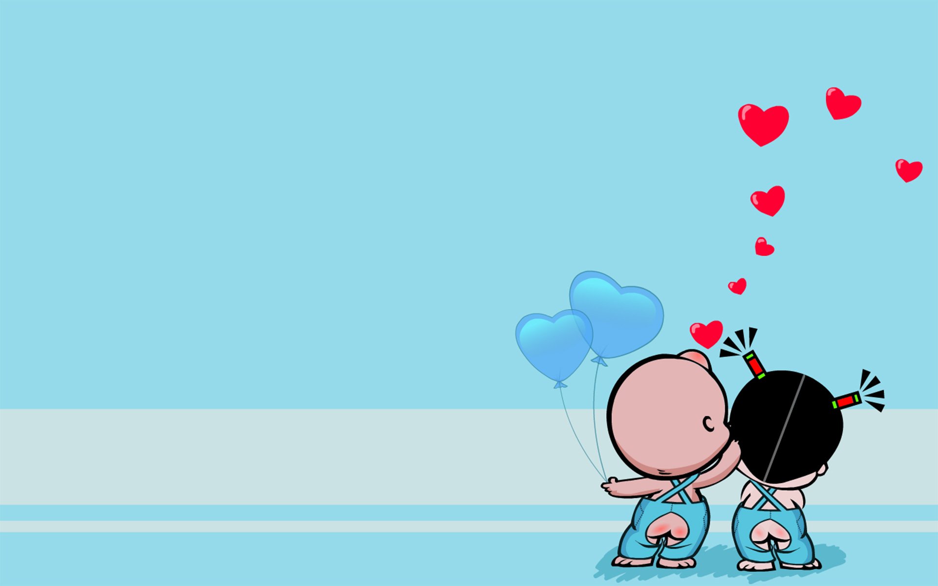 七夕 情人节 情侣 爱情 小破孩