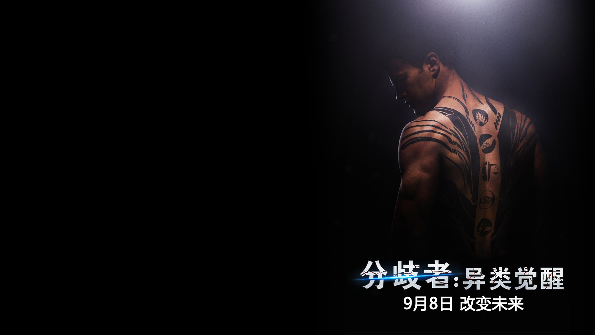 分歧者 明星 影视