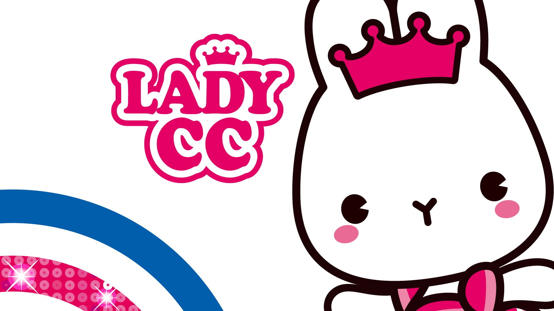 卡通 手绘 LADYCC 公主茜茜 兔子 首发