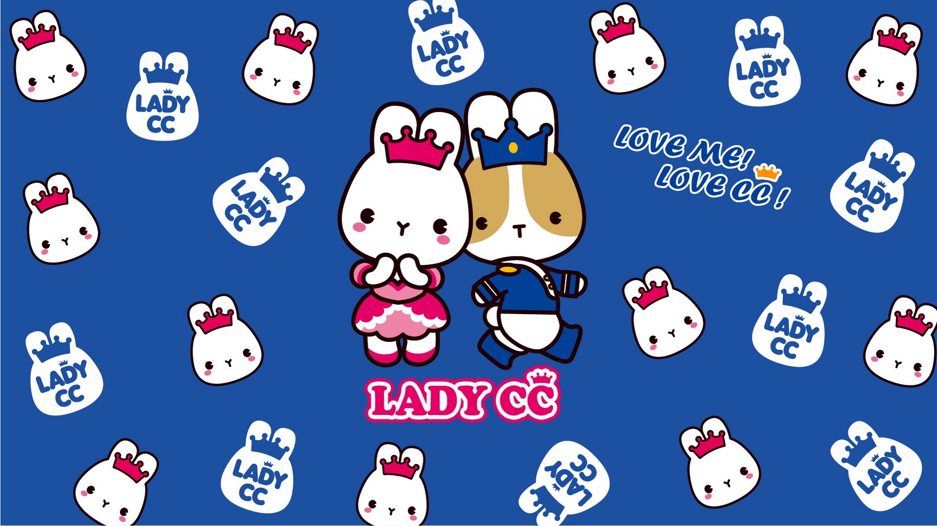 卡通 手绘 LADYCC 公主茜茜 兔子 首发