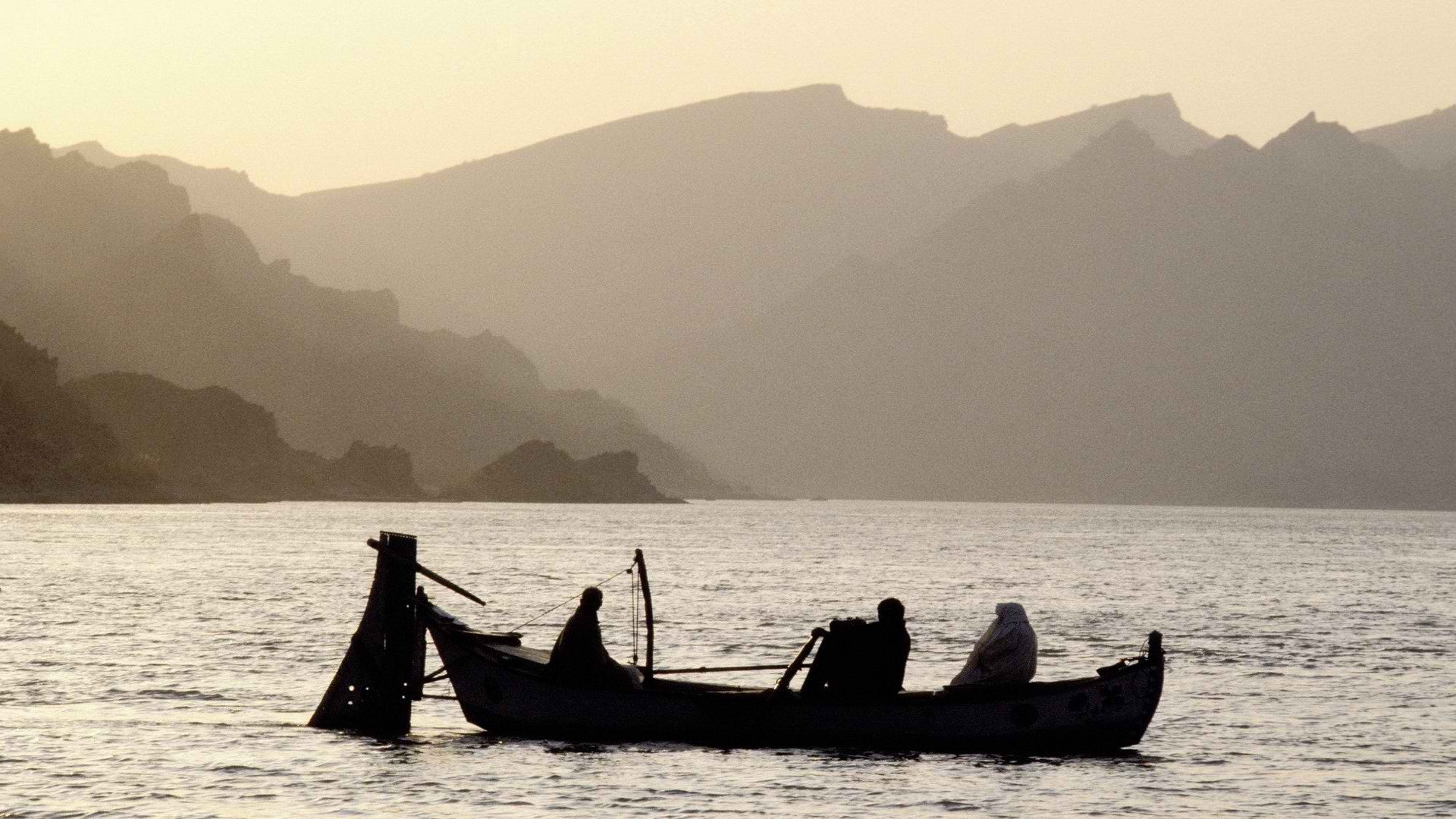 风景 自然风光 大自然 一曲渔歌 船 意境