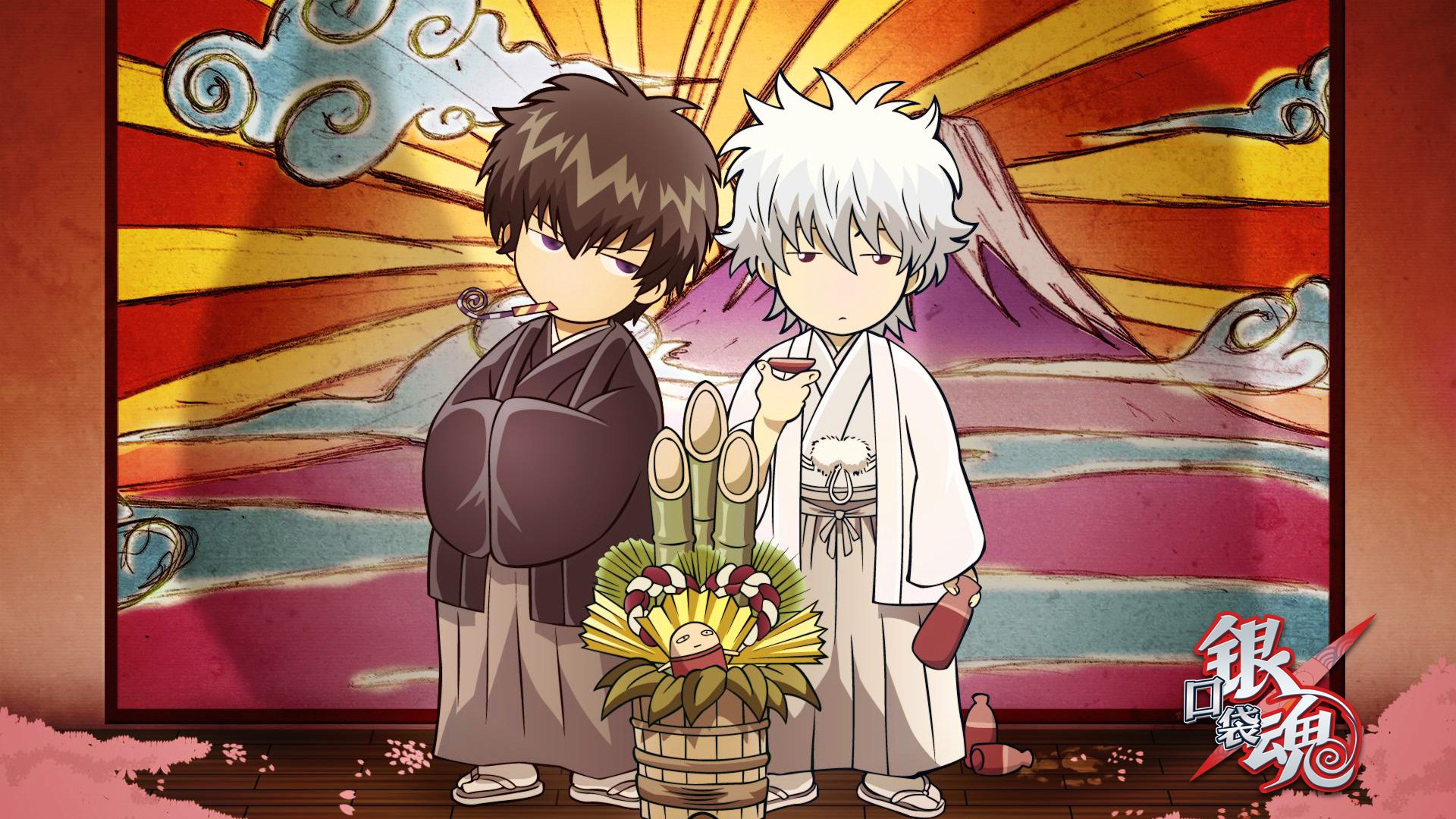 动漫 吐槽 银魂 日本 二次元 日漫 小清新 Q 坂田 坂田银时 银桑 万事屋 口袋银魂