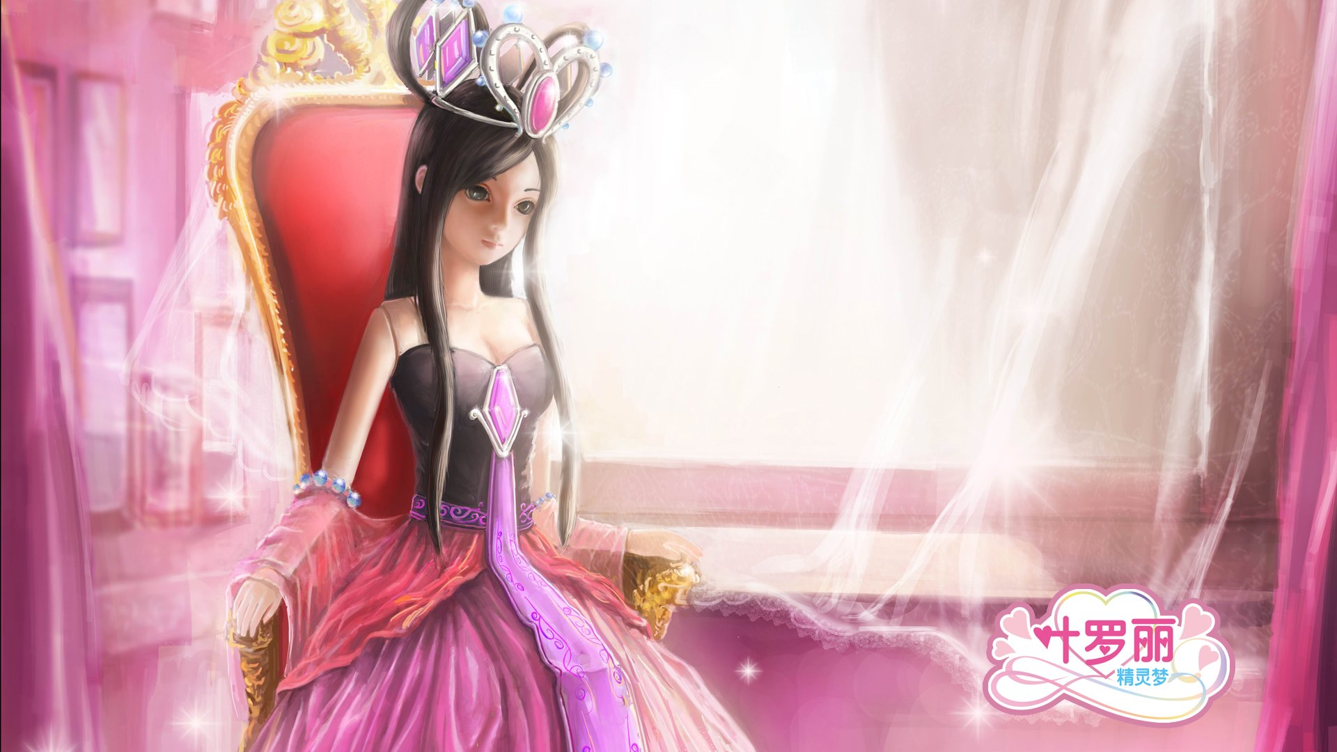 精灵梦夜萝莉 夜萝莉 动画 魔法 国产 3D动画