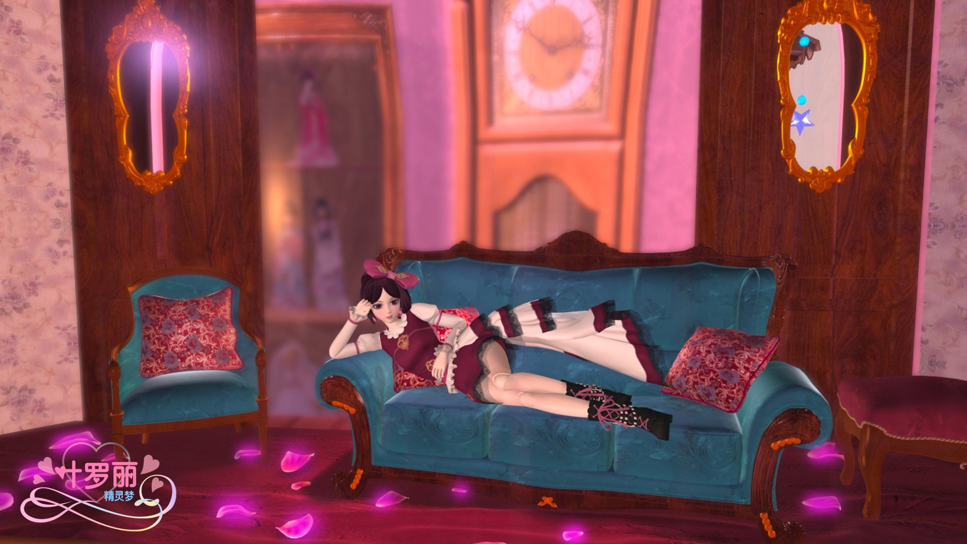 精灵梦夜萝莉 夜萝莉 动画 魔法 国产 3D动画