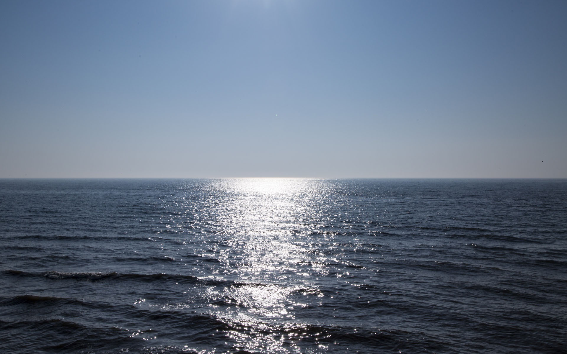 风景 大海 海平面