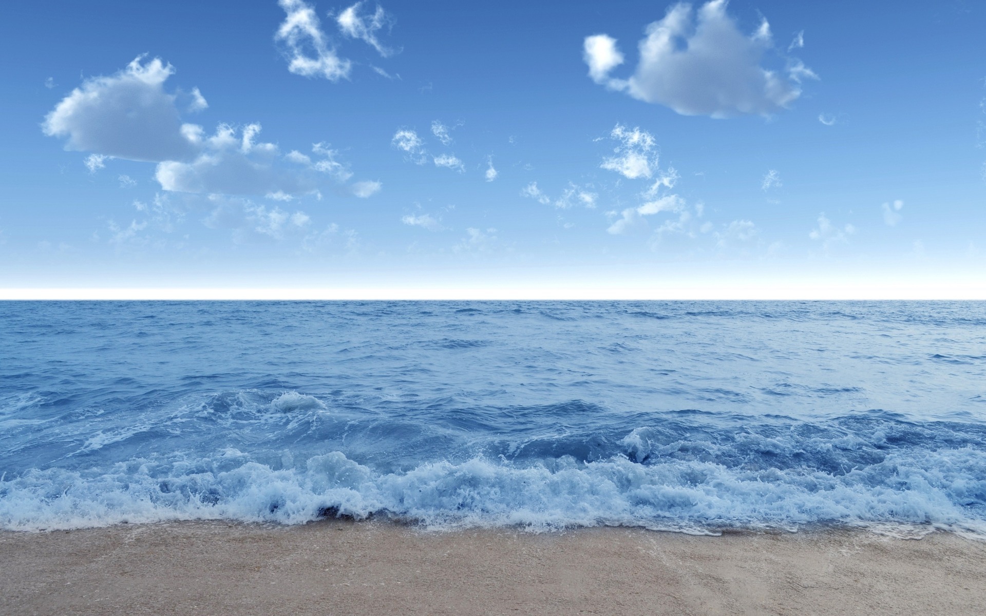 海洋天堂 蓝色 大海