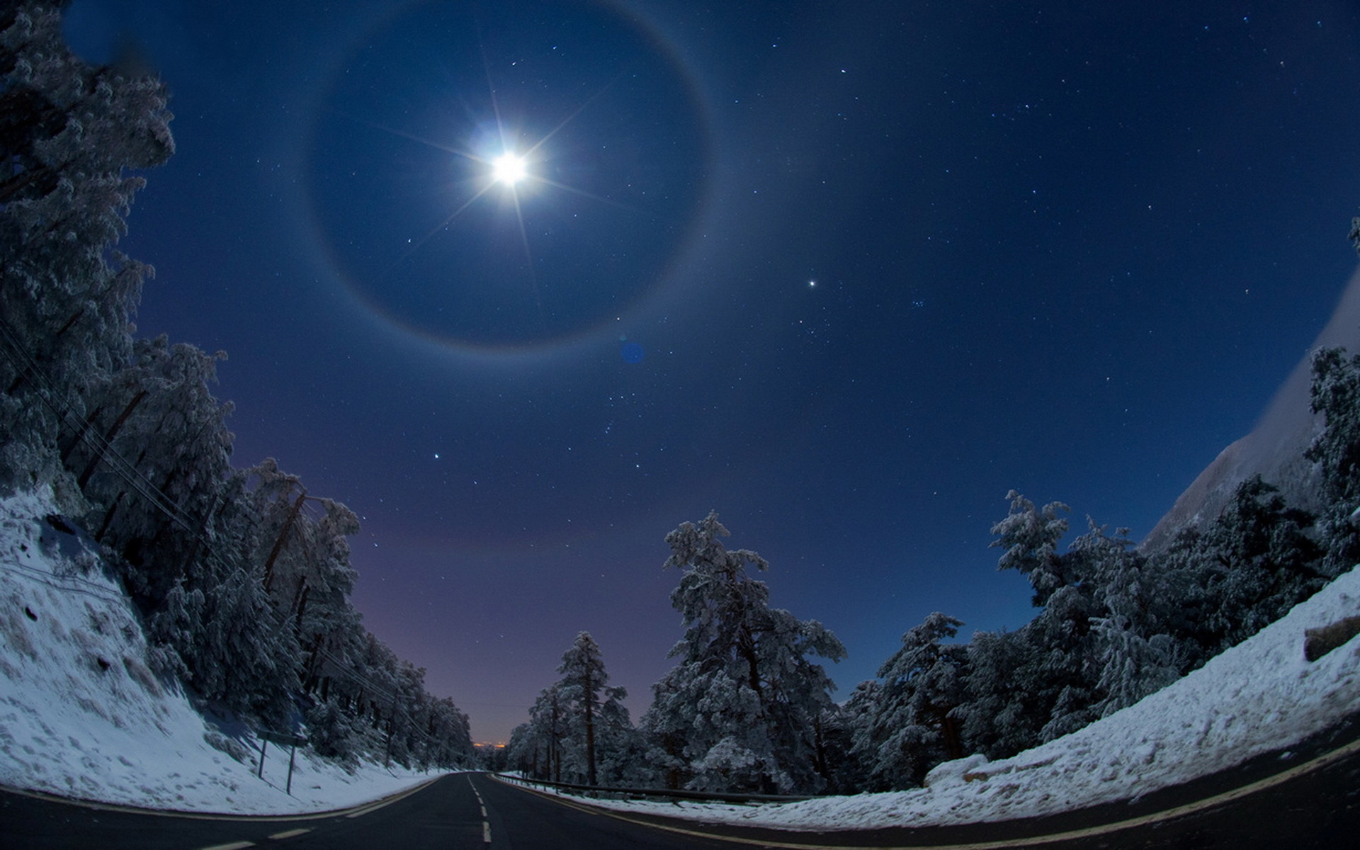 风景 自然风光 月亮 星空