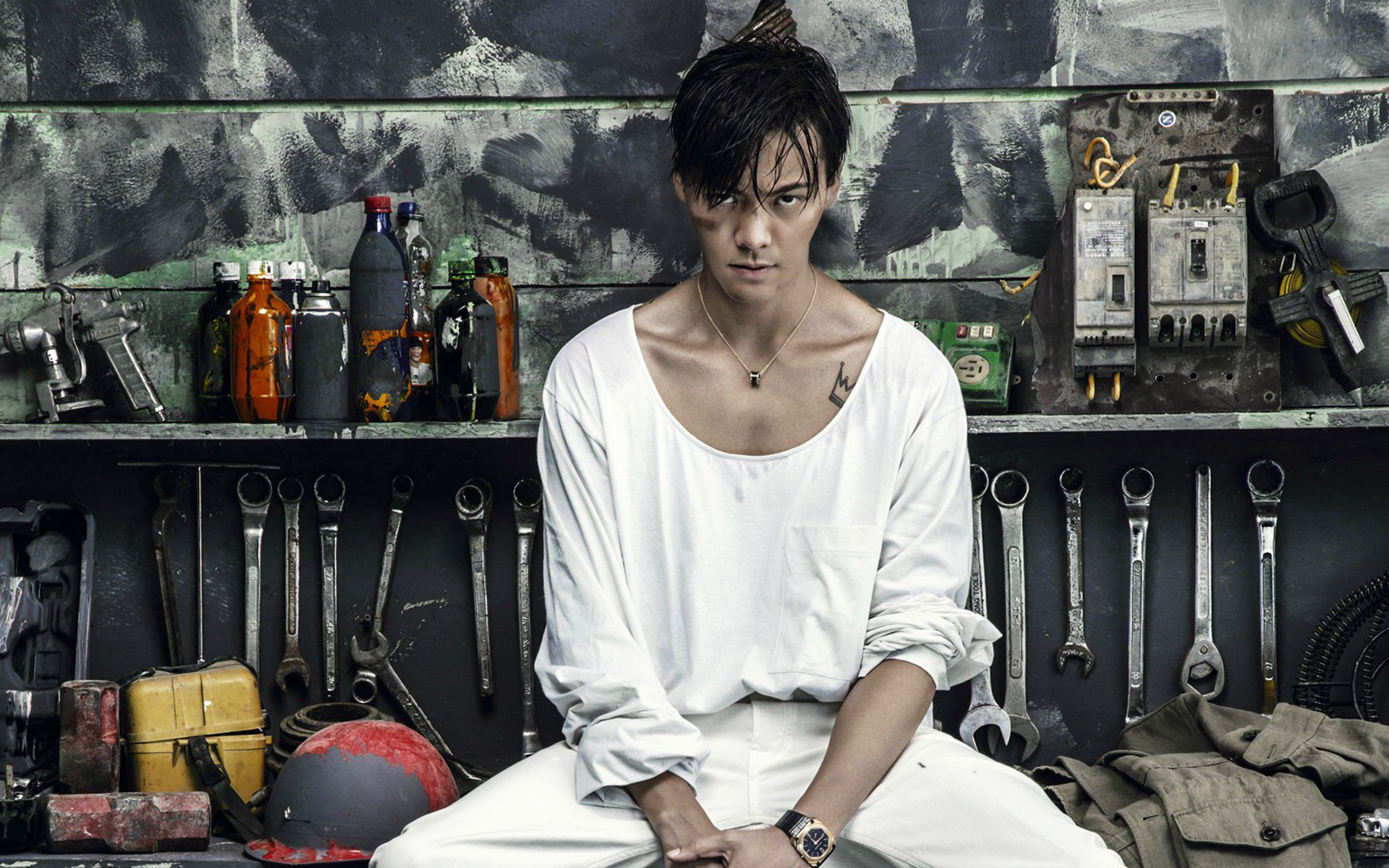 陈伟霆 男人味 宽屏 明星 帅哥