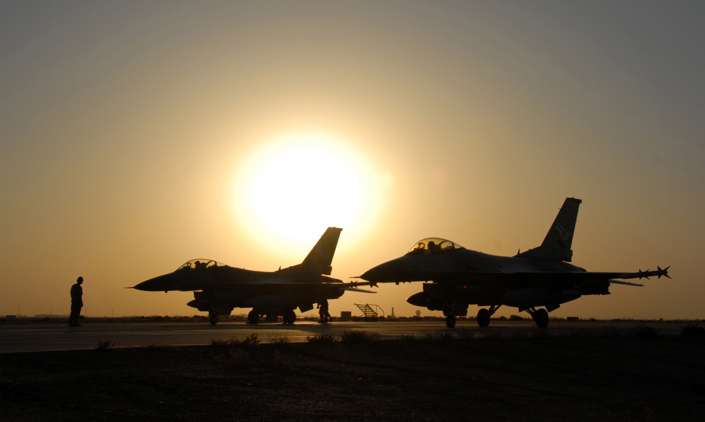 飞机 黄昏 日落