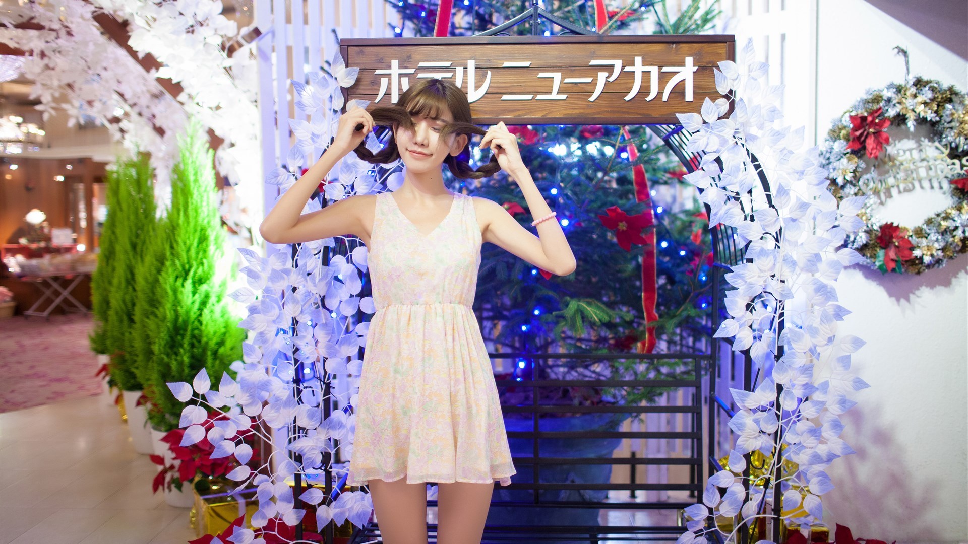 小林志铃 陈潇 美女 模特 清纯 宽屏