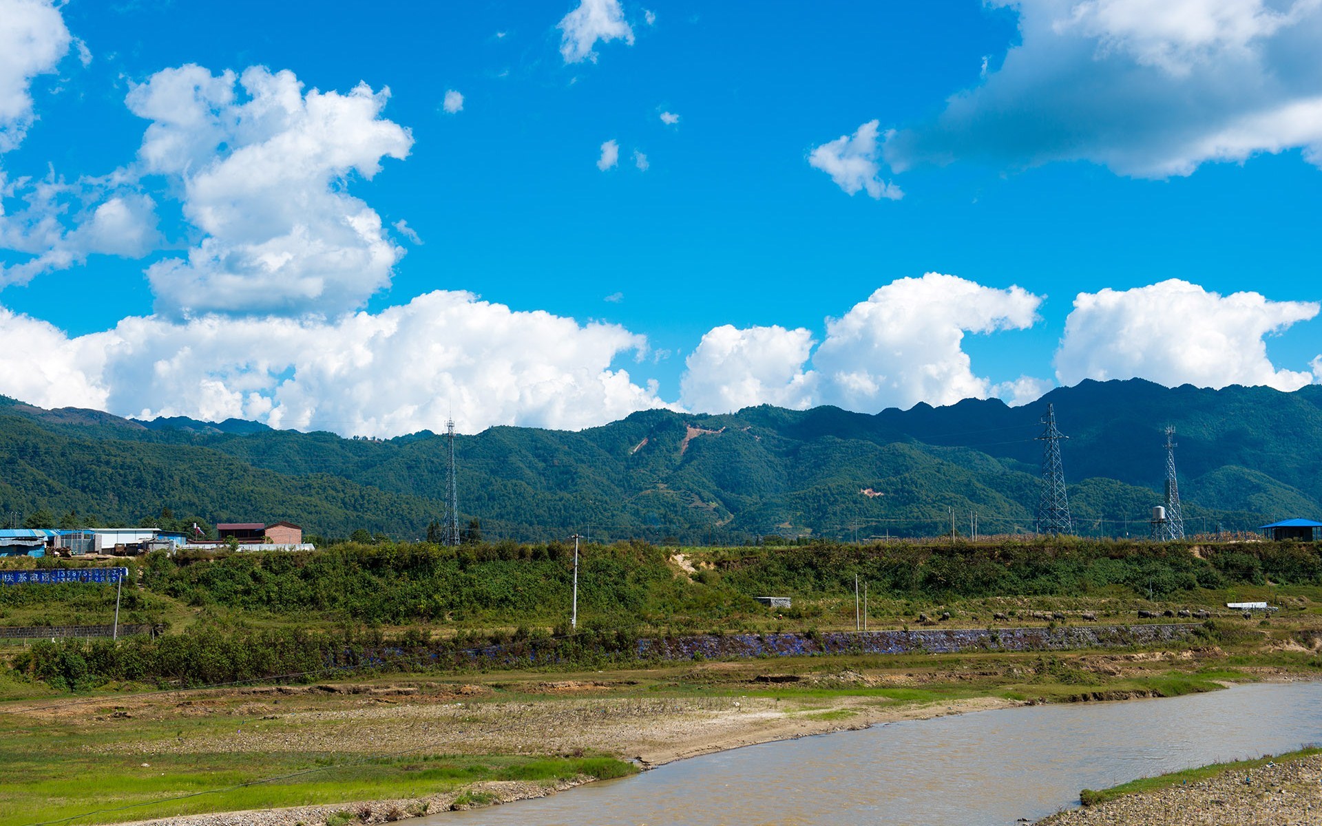 云南 白云 美景