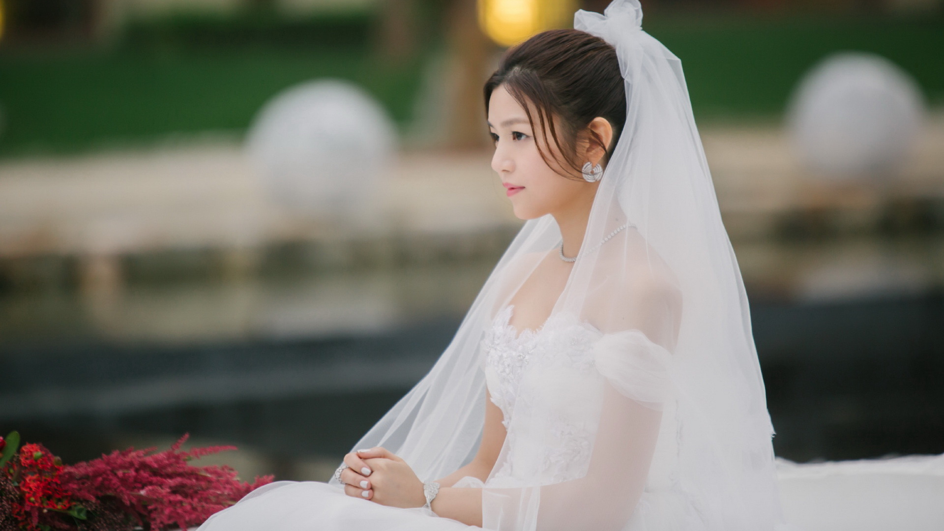 陈妍希伴娘团 伴娘