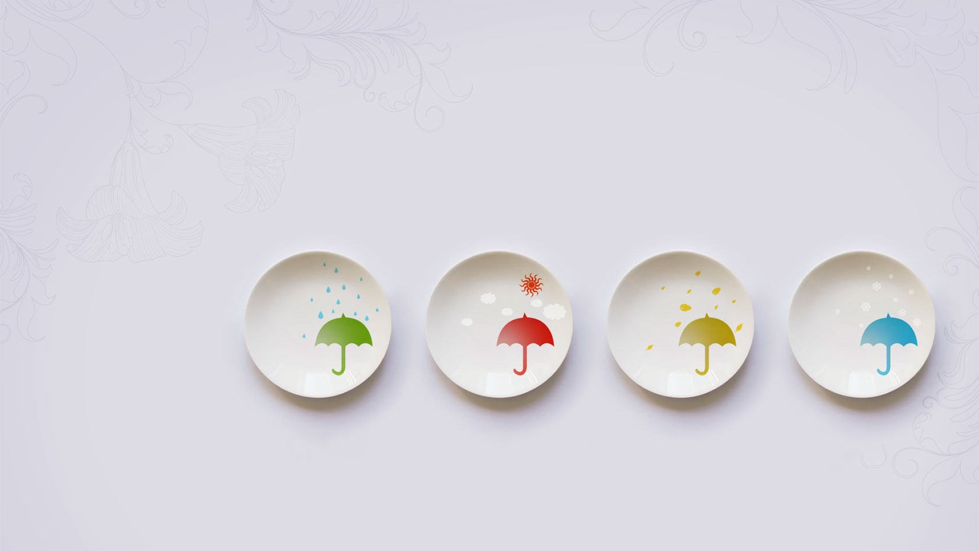 小清新 盘子 可爱