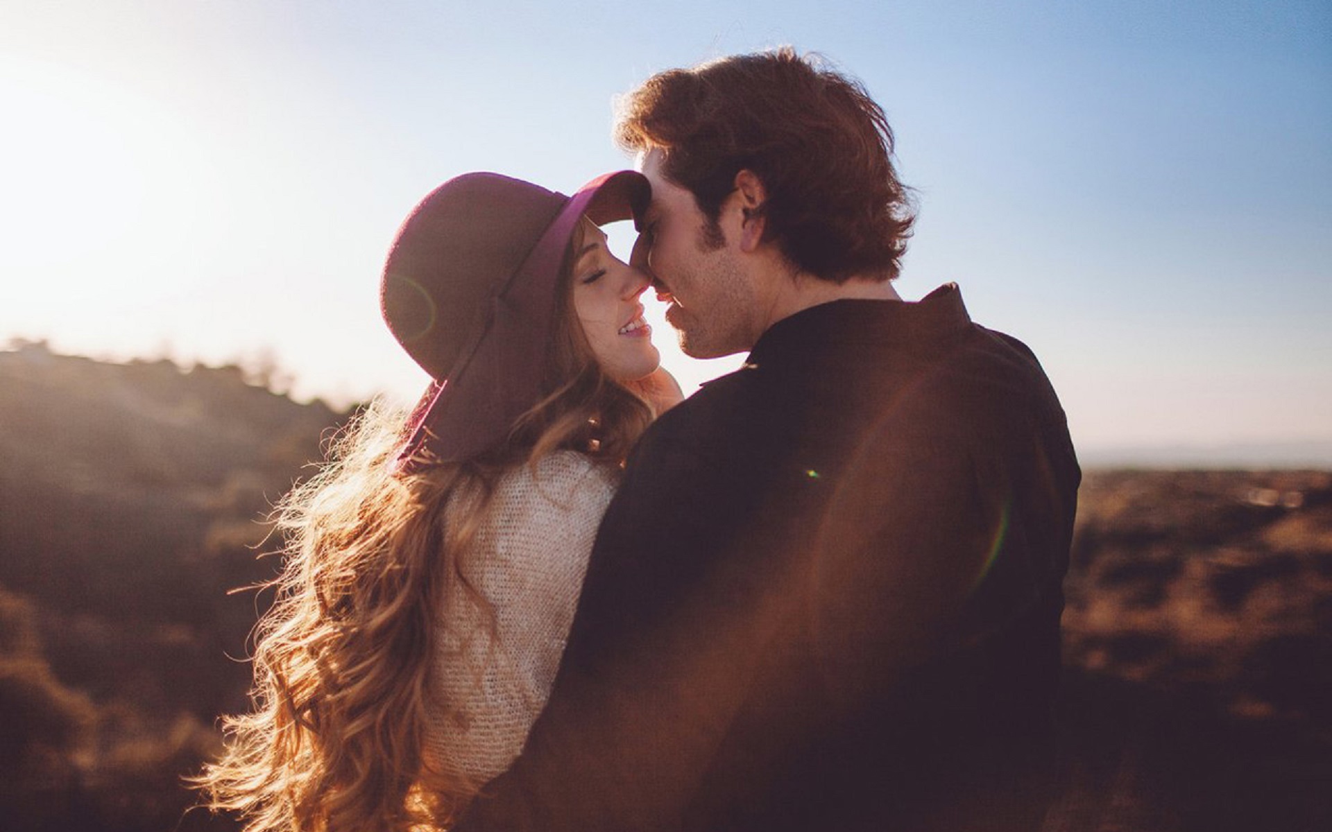 唯美温馨 情侣 亲密