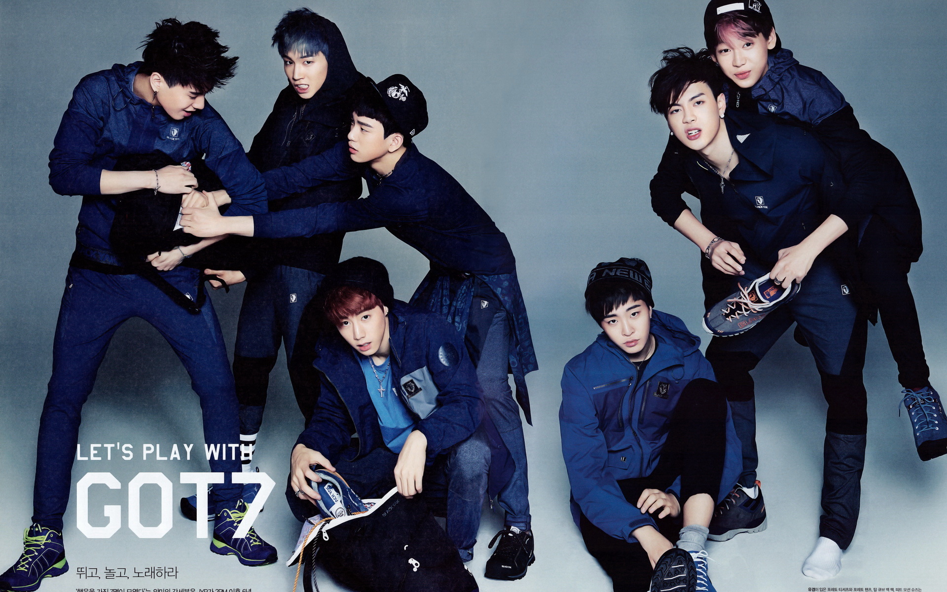 GOT7男团 王嘉尔  演员 歌手 小鲜肉 宽屏