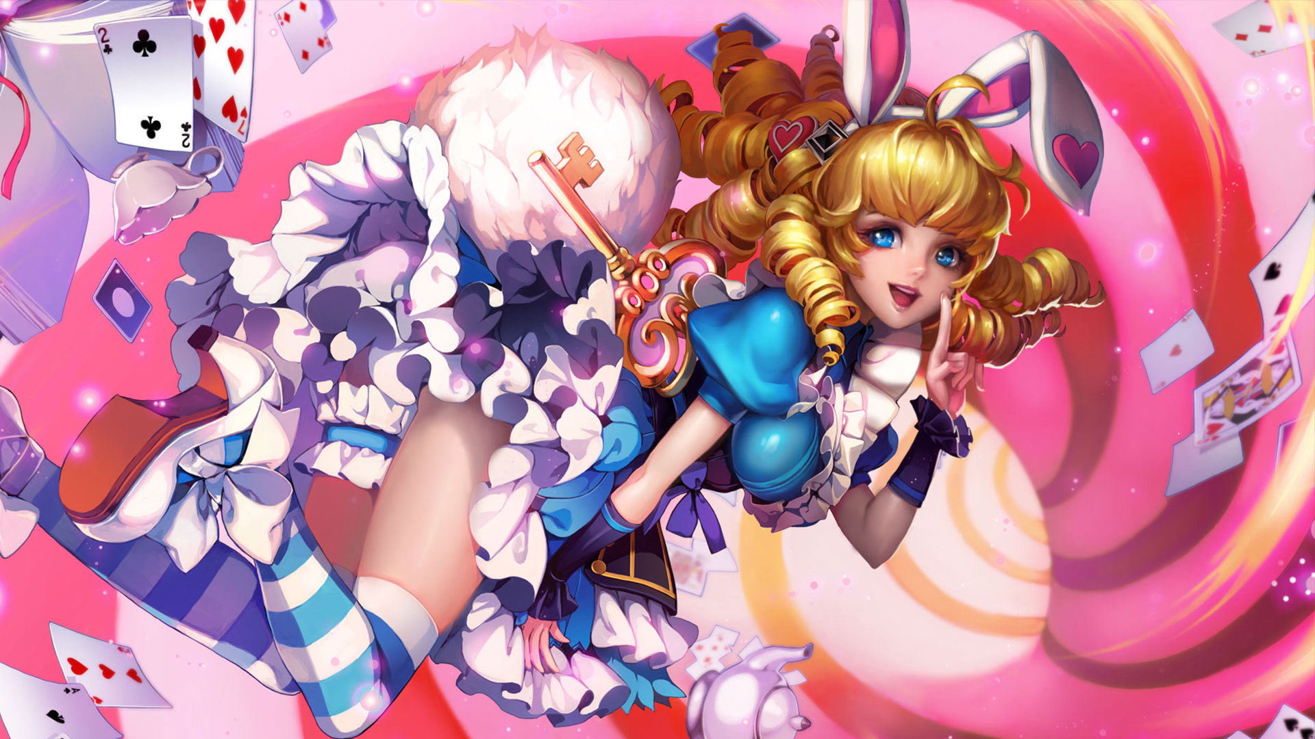 王者荣耀 妲己 仙境爱丽丝