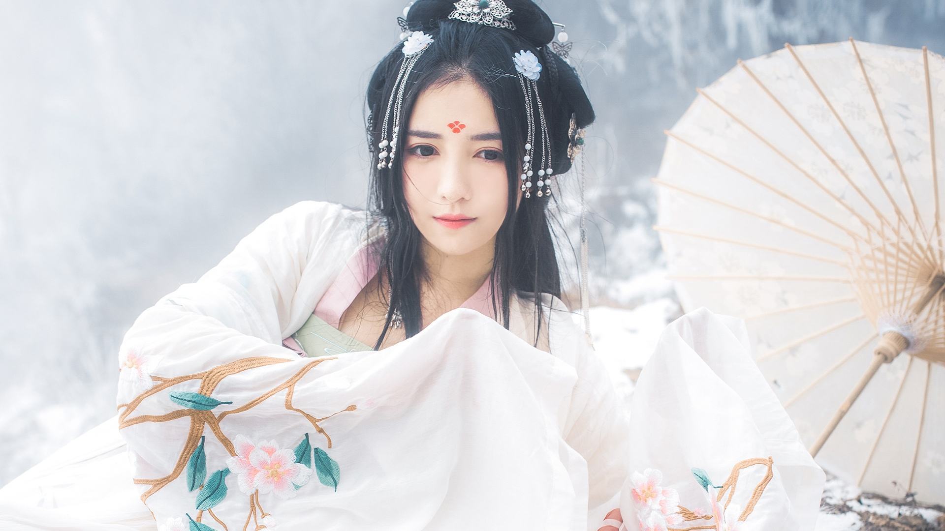 古风 美女 汉服