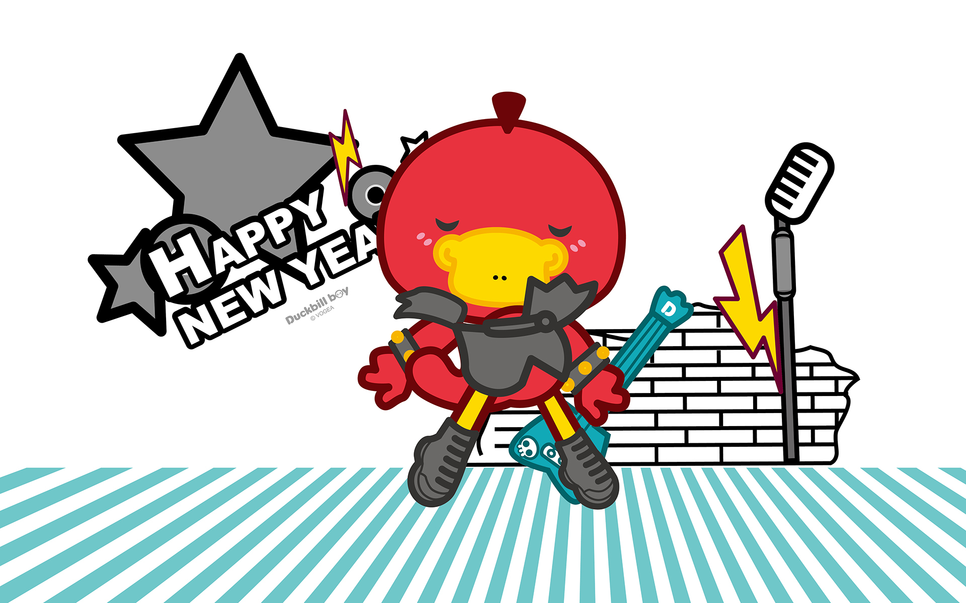 鸭嘴兽男孩 吉他 音乐