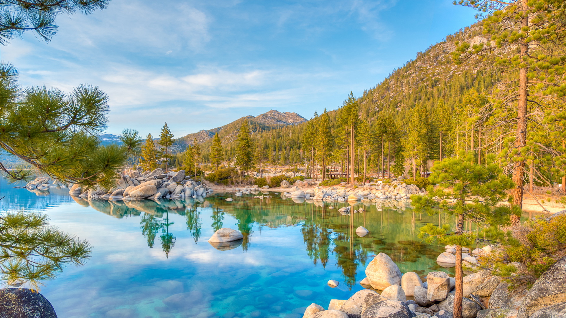 美国 太浩湖 Lake Tahoe 塔霍湖 风景 宽屏