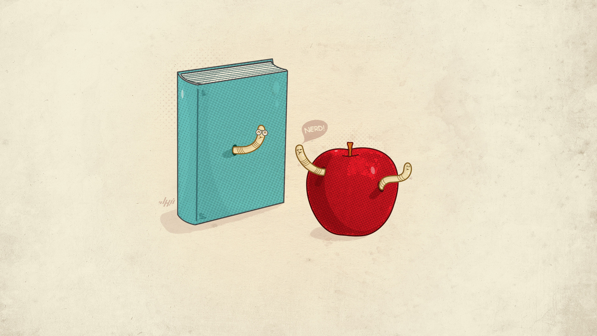 小清新 简单 苹果 可爱 高清