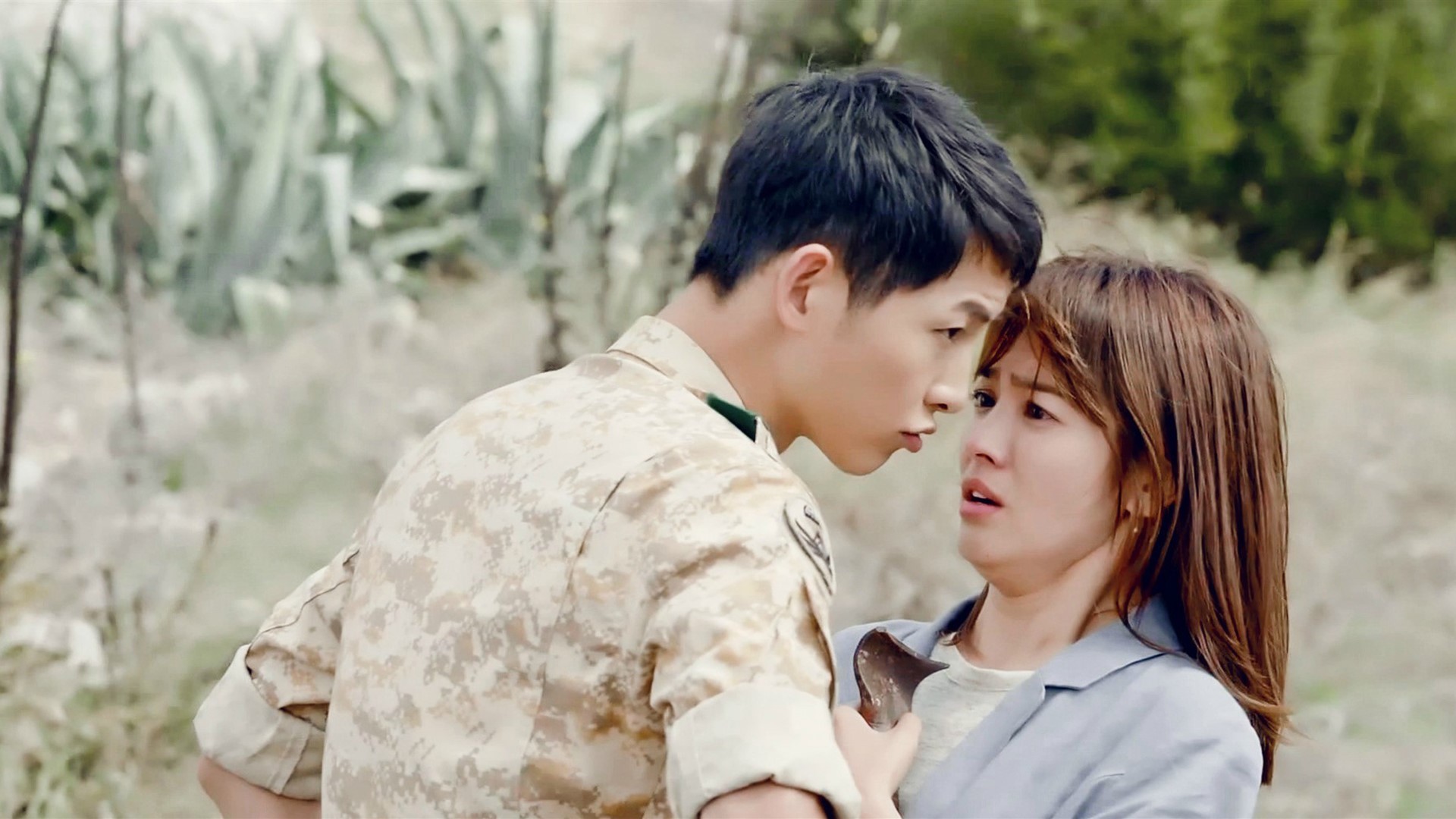 太阳的后裔 宋仲基 宋慧乔 言情偶像剧 韩剧