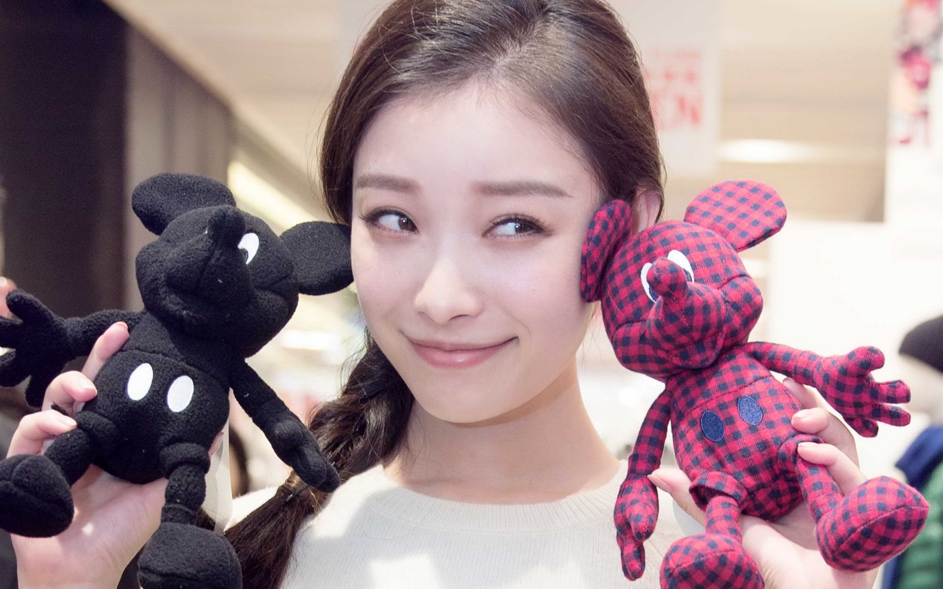 倪妮 优衣库 品牌 代言 宽屏 美女明星