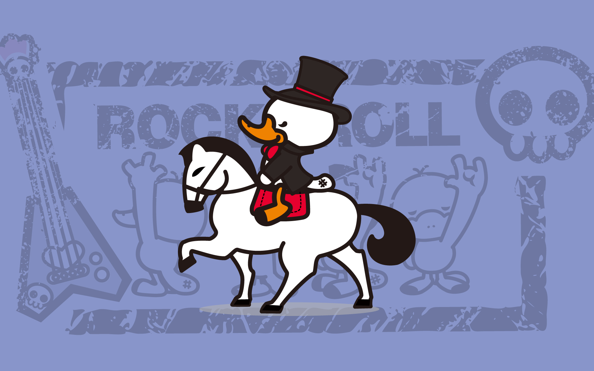 卡通 鸭嘴兽男孩