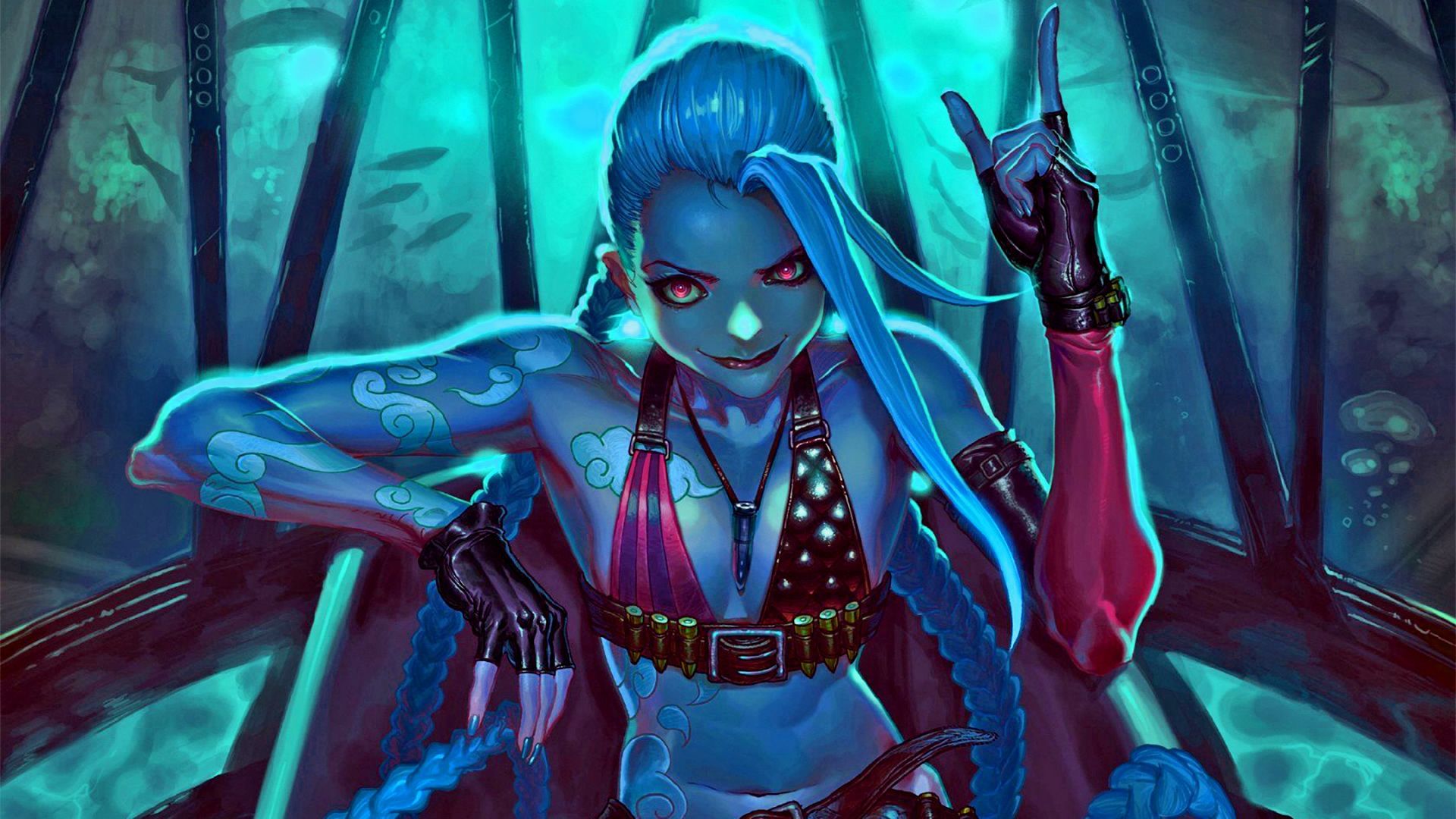 英雄联盟 金克丝 游戏