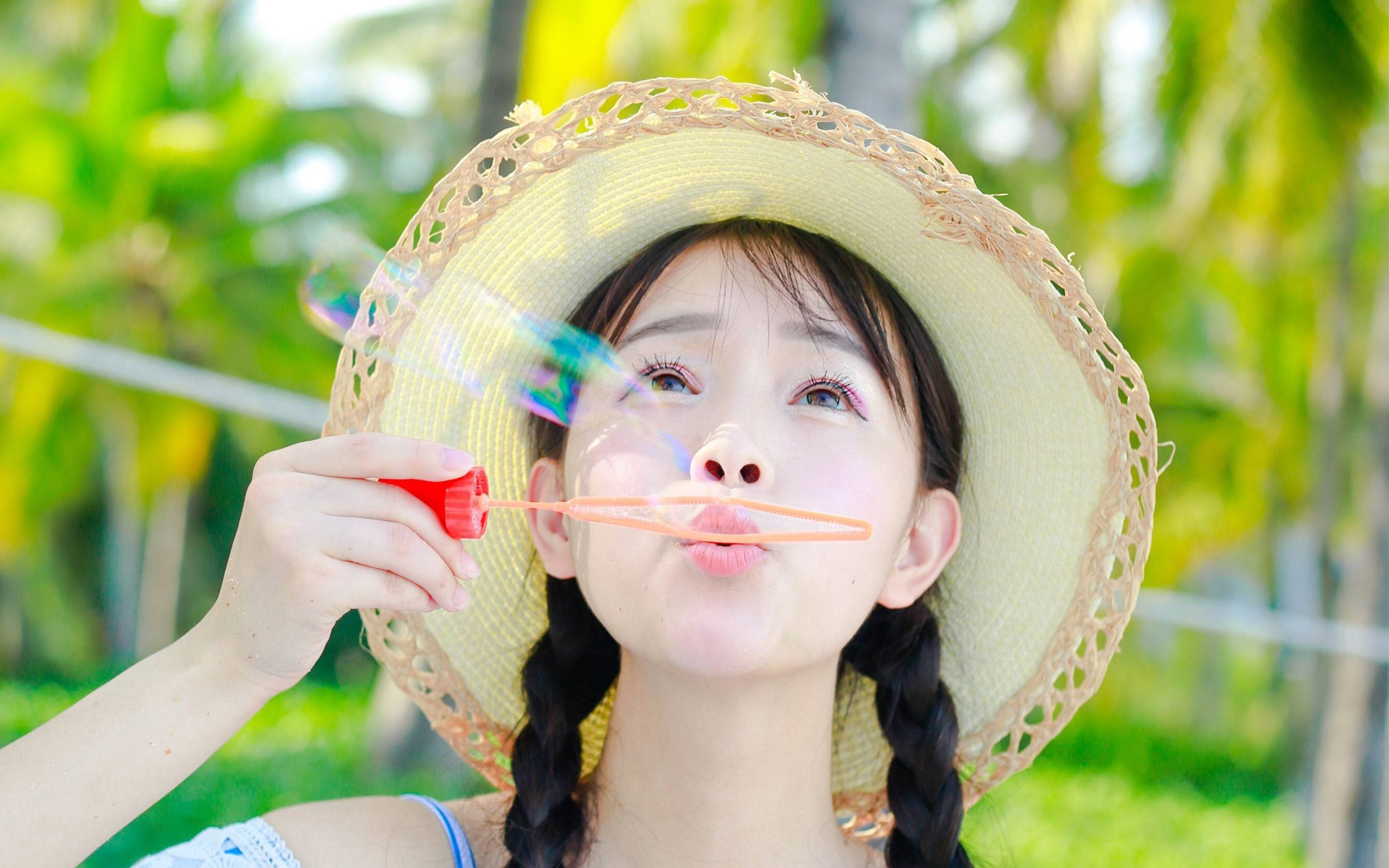 美女 可爱 小清新