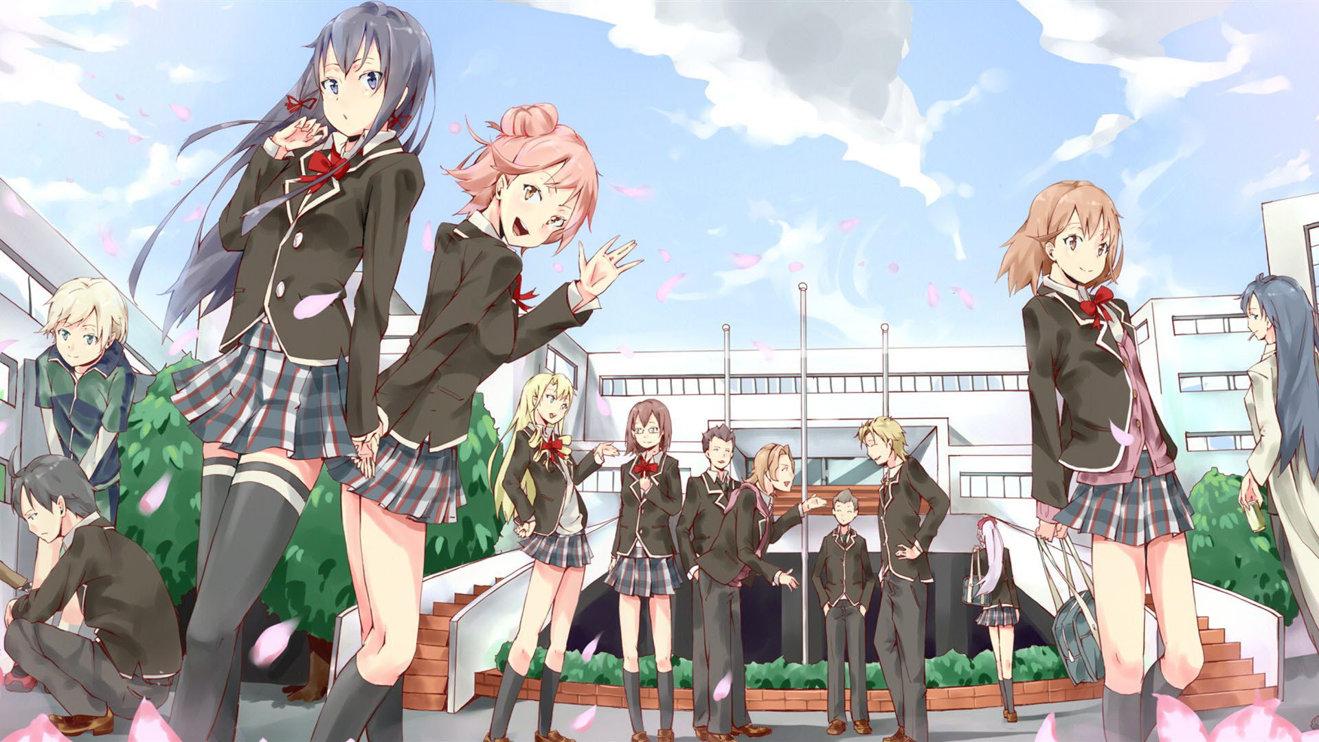 动漫 我的青春恋爱物语果然有问题