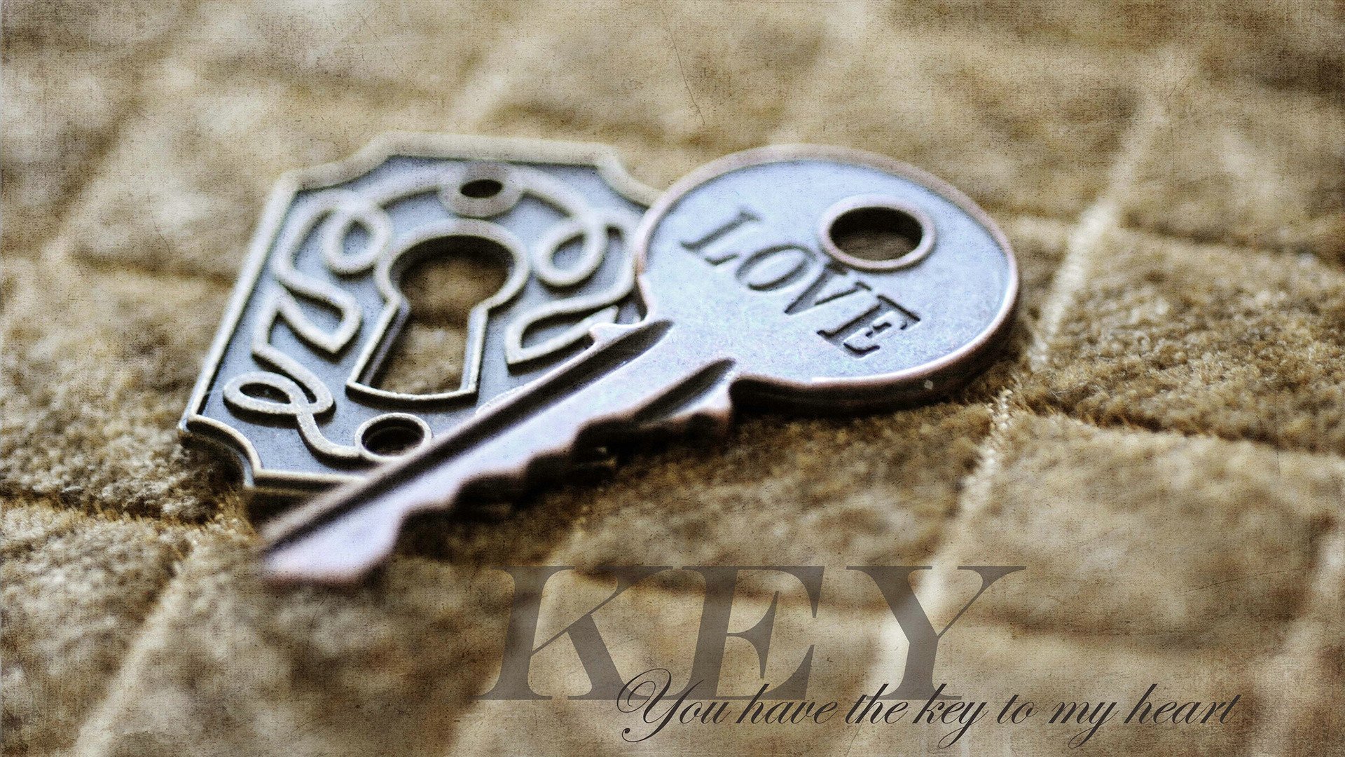 爱情 love 爱的钥匙 宽屏