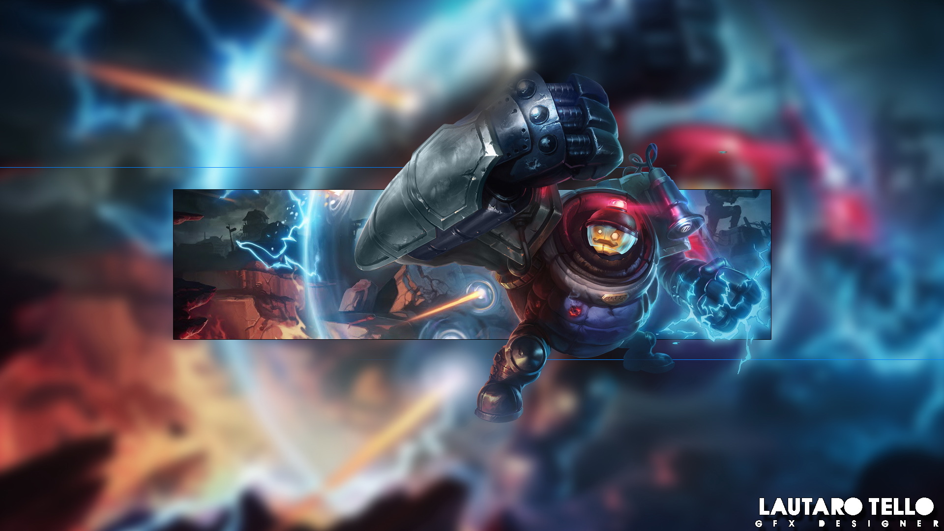 lol 英雄联盟 游戏 布里茨 机器人