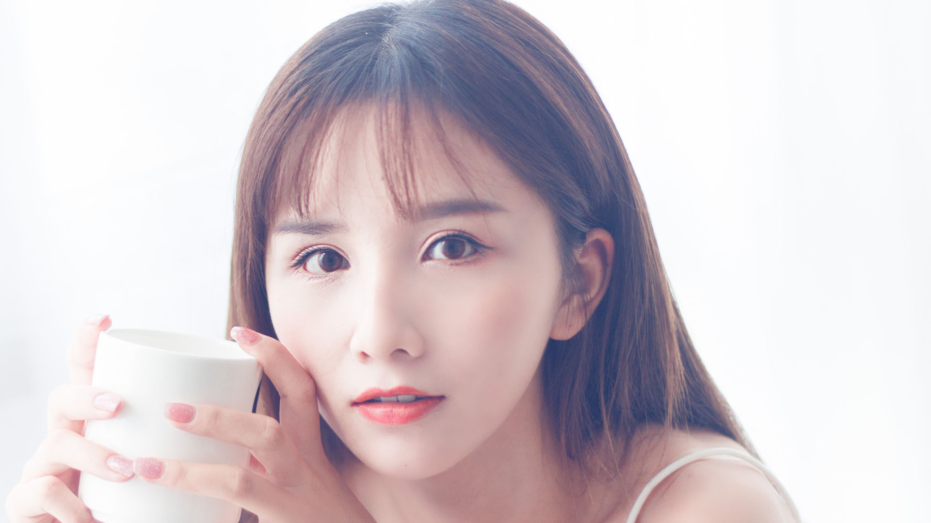 美女 可爱 小清新