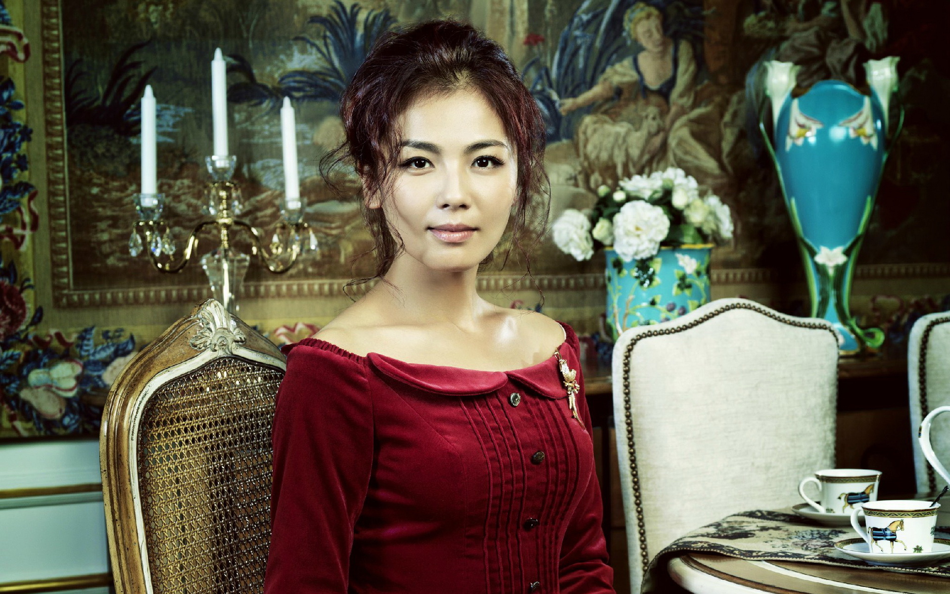 刘涛 美女 明星 演员 宽屏