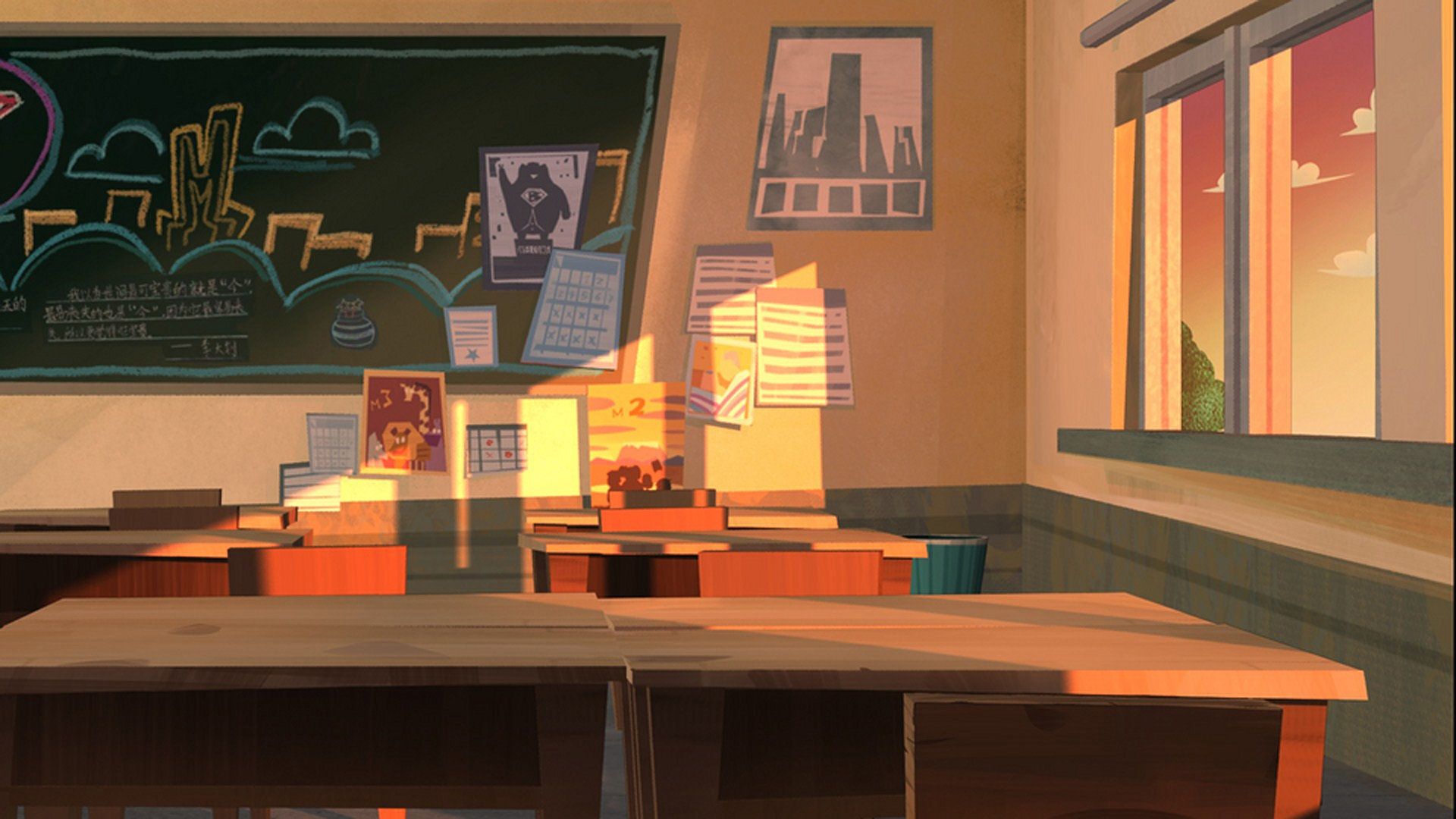 动漫  二次元动漫   唯美场景